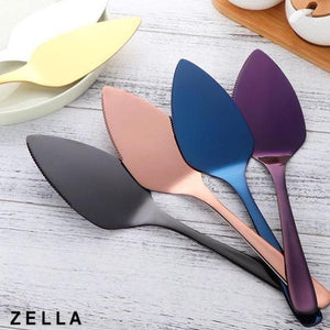 Stainless Steel Cake Knife and Spatula - CARA