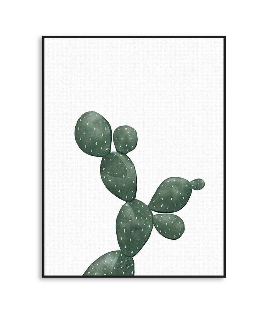 Green Cactus Wall Art Print – AMIAH