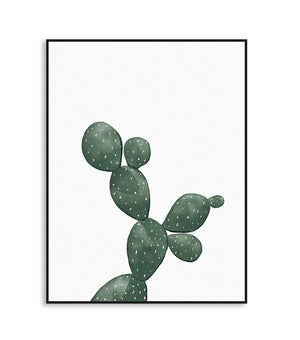 Green Cactus Wall Art Print – AMIAH