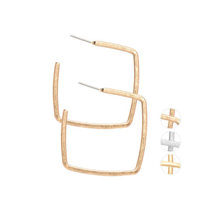 Big Open Cuff Nickel Free Antique Gold Silver Drop Earrings from Switzerland from zella.ch