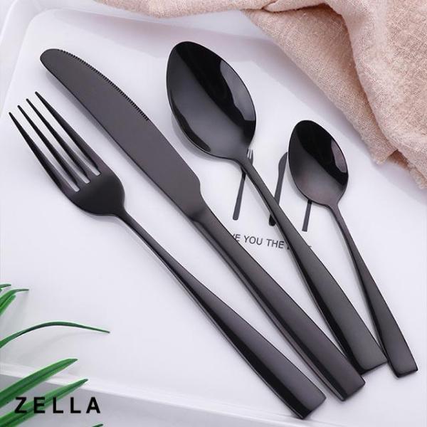 24pcs. Luxury Flatware Stainless Steel Cutlery Set - MARSHA