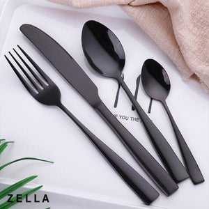 24pcs. Luxury Flatware Stainless Steel Cutlery Set - MARSHA