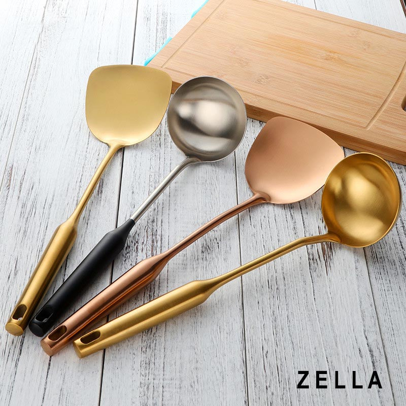 Stainless Steel Turner And Soup Ladle - OPHEL