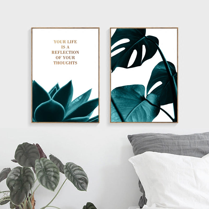 Green Plants Wall Art Print – CIARA