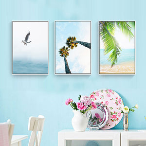 Sea Pastel Landscape Wall Art Print – IRENE