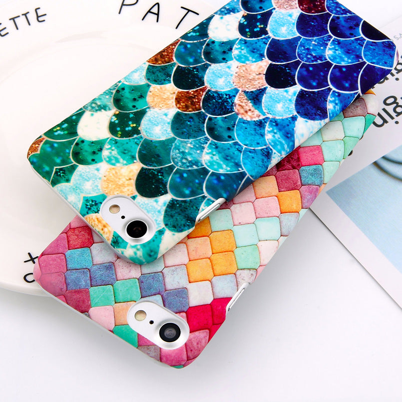 Colorful Fish Skin iPhone Case - MIN
