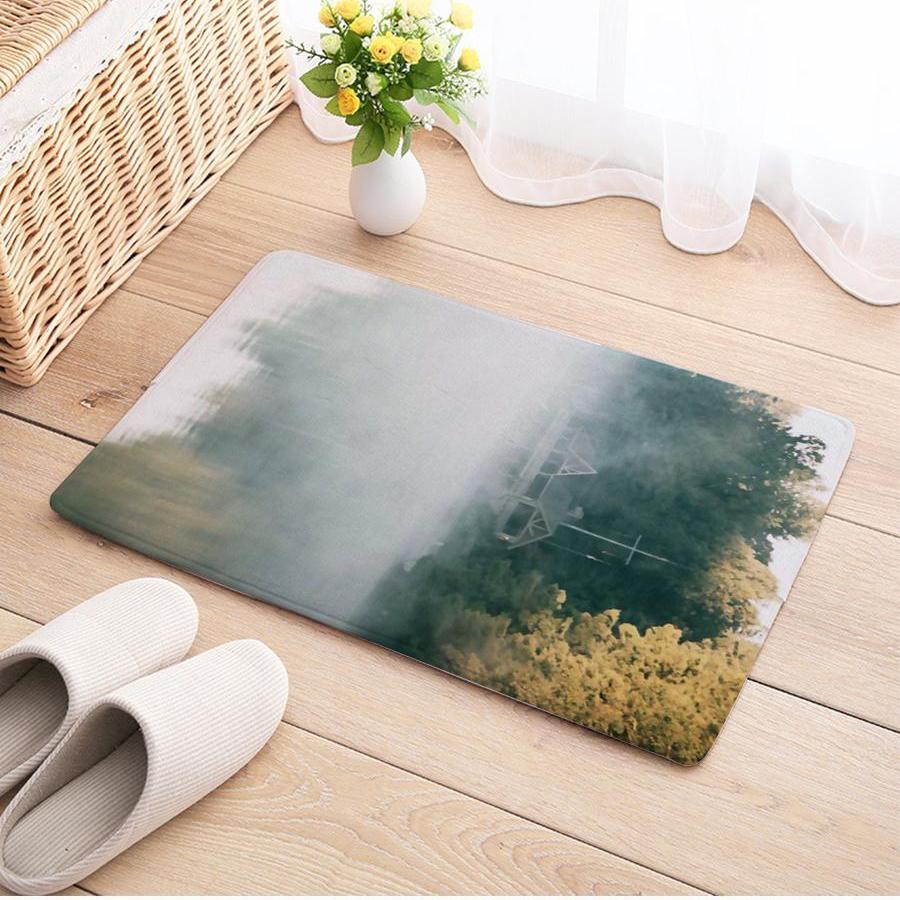 Shower Curtains Landscape Painting Print - ARIE - 3 SIZES