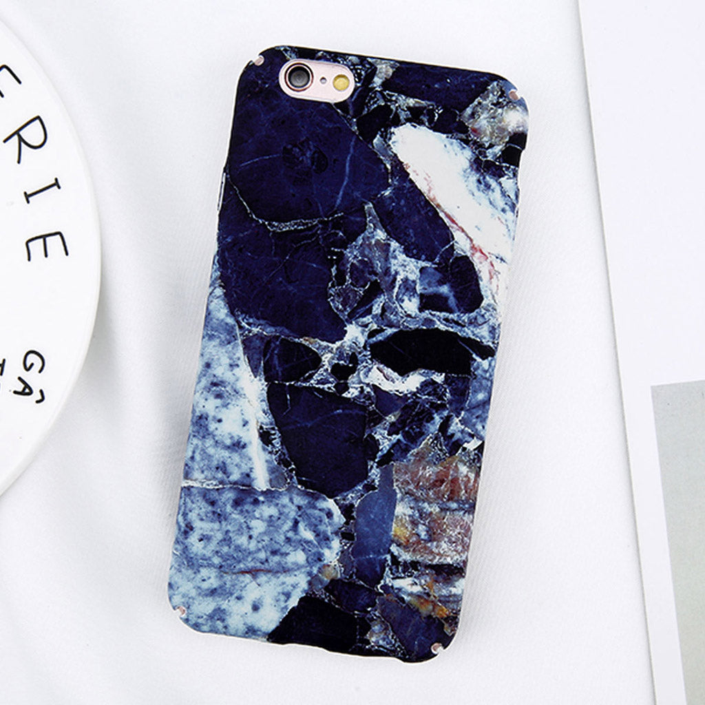 Elegant Blue Marble iPhone Case - NHU