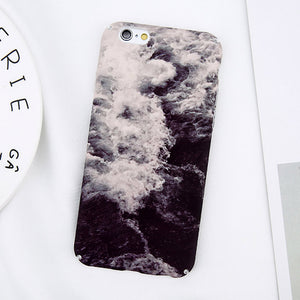 Black White Marble iPhone Case - NEA