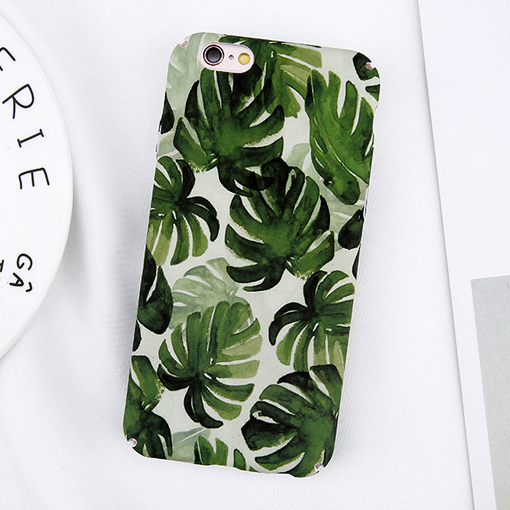 Leaf Pattern iPhone Case - NAN