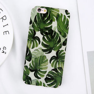 Leaf Pattern iPhone Case - NAN