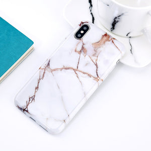 Brown Marble iPhone Case - VAL
