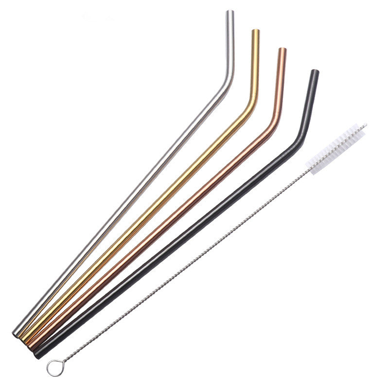 Reusable Metal Drinking Stainless Steel Straws - ELLIE