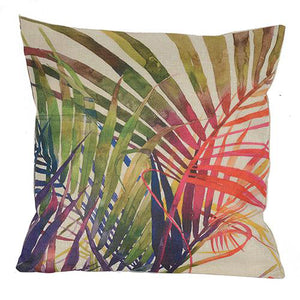 Pillow Cover Tropical Plant Print - EBE - 45x45cm