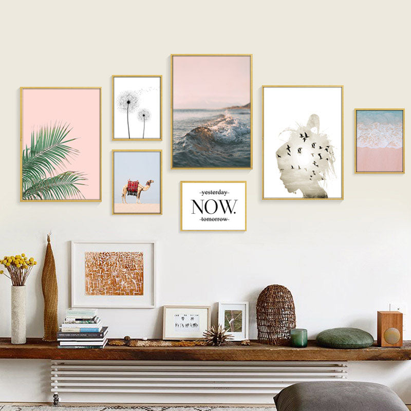 Pink Nature Lover's Wall Art Print – HALEY