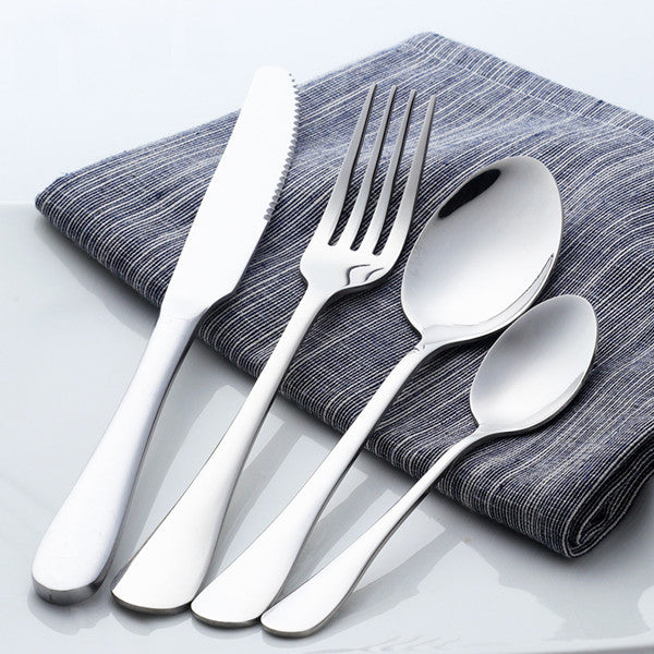 24 pcs. Western Stainless Steel Cutlery Set - NORMA