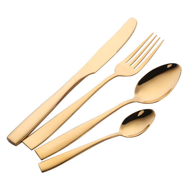 24pcs. Luxury Flatware Stainless Steel Cutlery Set - MARSHA