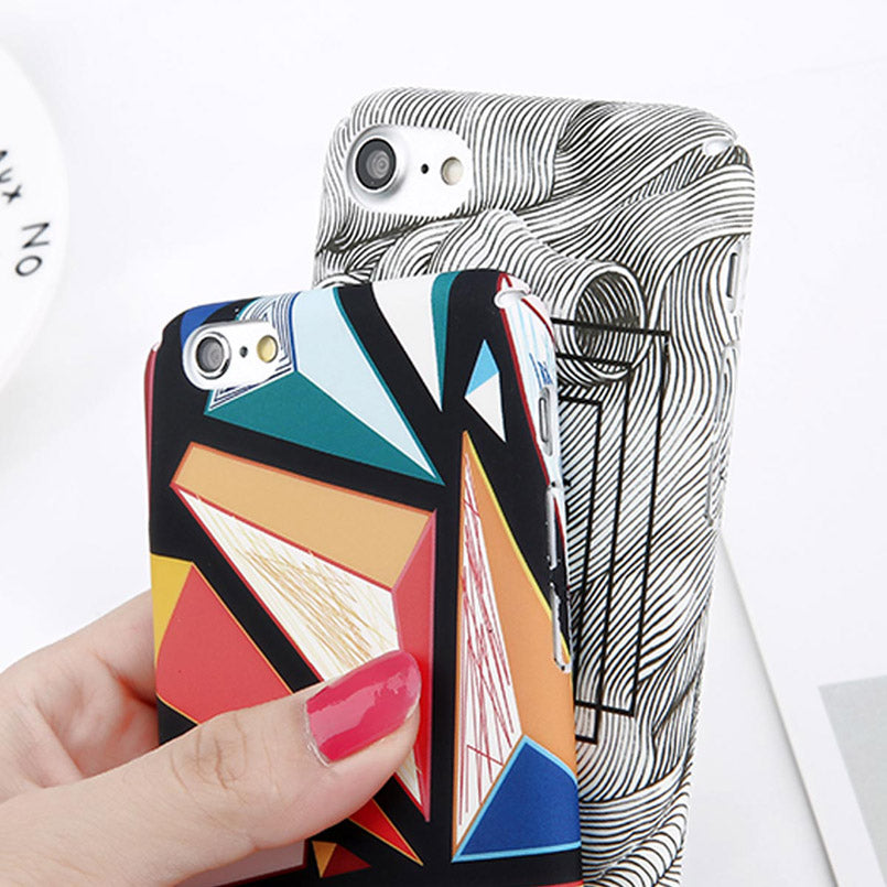 Abstract Design iPhone Case - NAI