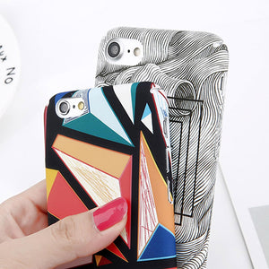 Abstract Design iPhone Case - NAI