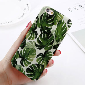 Leaf Pattern iPhone Case - NAN