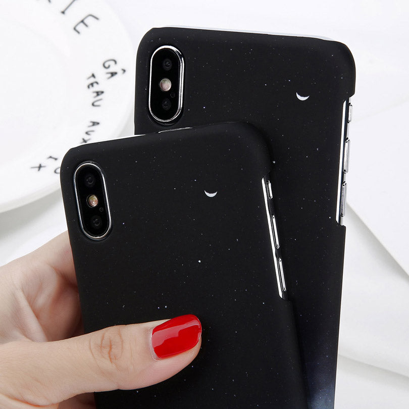 Dark Starry Night iPhone Case - MAY
