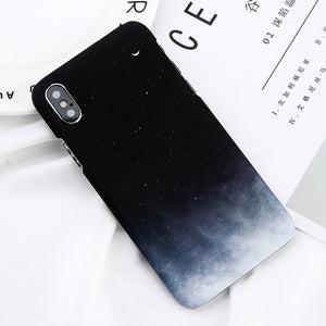 Dark Starry Night iPhone Case - MAY
