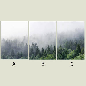 Forest Fog Wall Art Print – FAITH