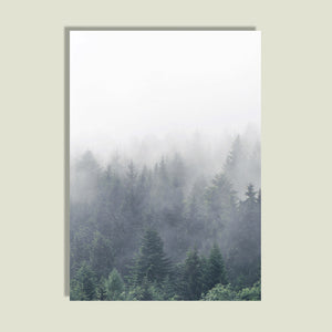 Forest Fog Wall Art Print – FAITH