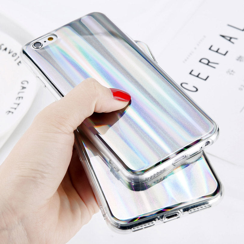 Glossy Rainbow iPhone Case - MAG