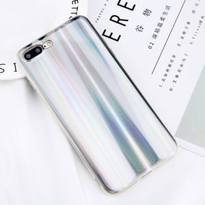 Glossy Rainbow iPhone Case - MAG