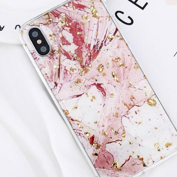 Glittery Peach iPhone Case - MEL