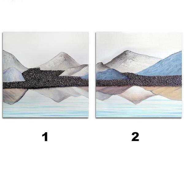 Mountain Scenery Painting Wall Art Print – FREDA