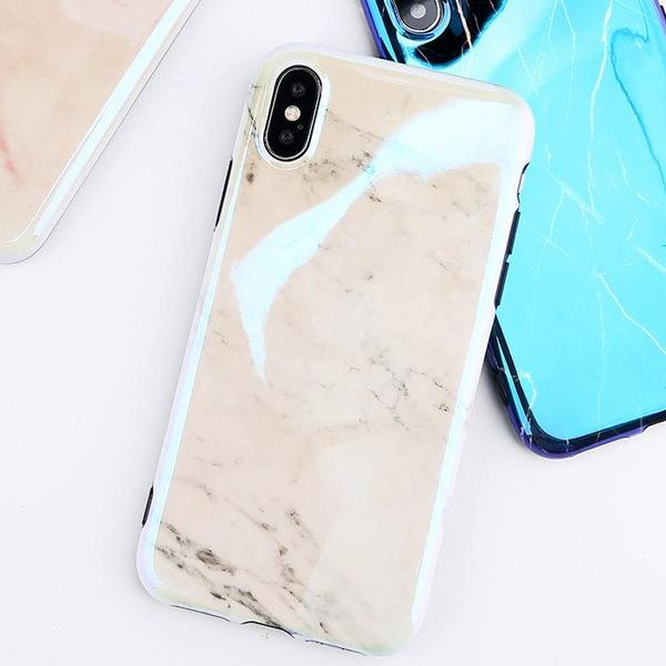 Glossy Fine Marble iPhone Case - LOI