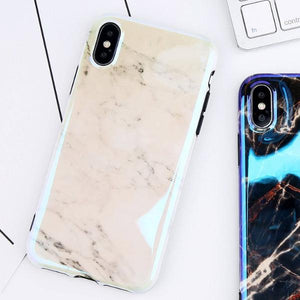 Glossy Fine Marble iPhone Case - LOI