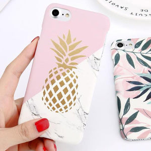 Chic Golden Pineapple iPhone Case - MIU