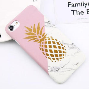 Chic Golden Pineapple iPhone Case - MIU