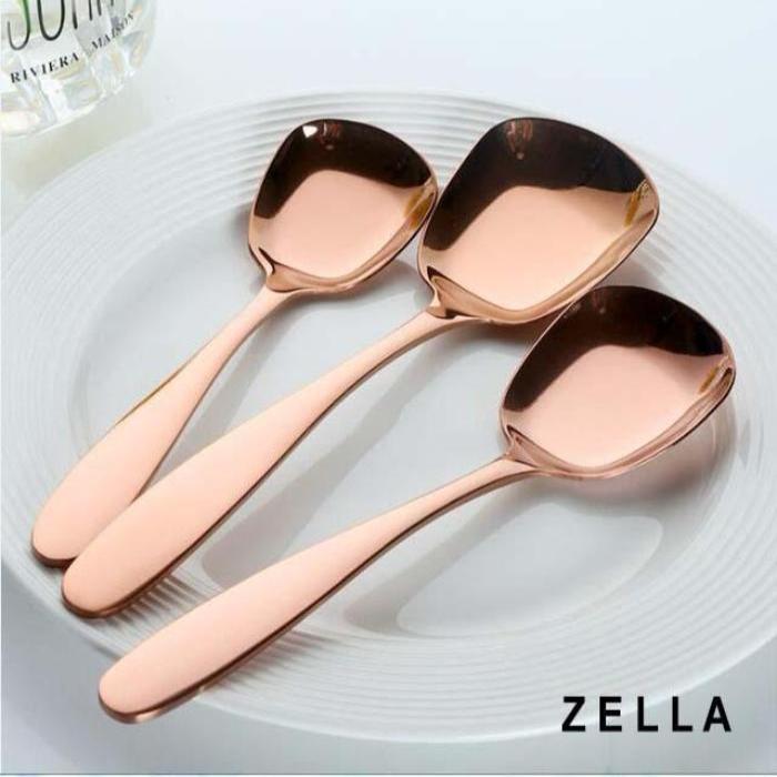 Stainless Steel Square Spoon - AMELI